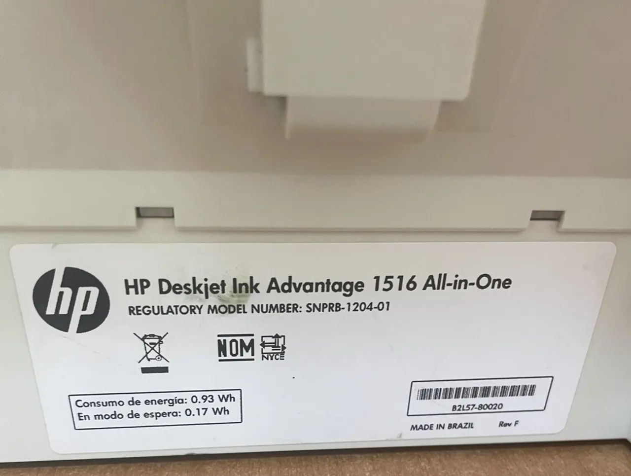 Impressora HP deskjet ink Advantage 1516 -  - Foto 3