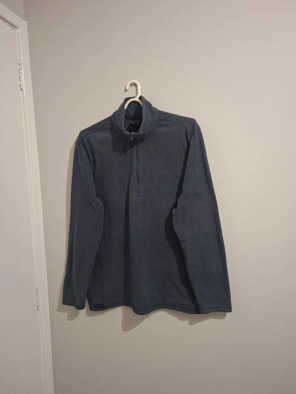 Blusa fleece cinza M