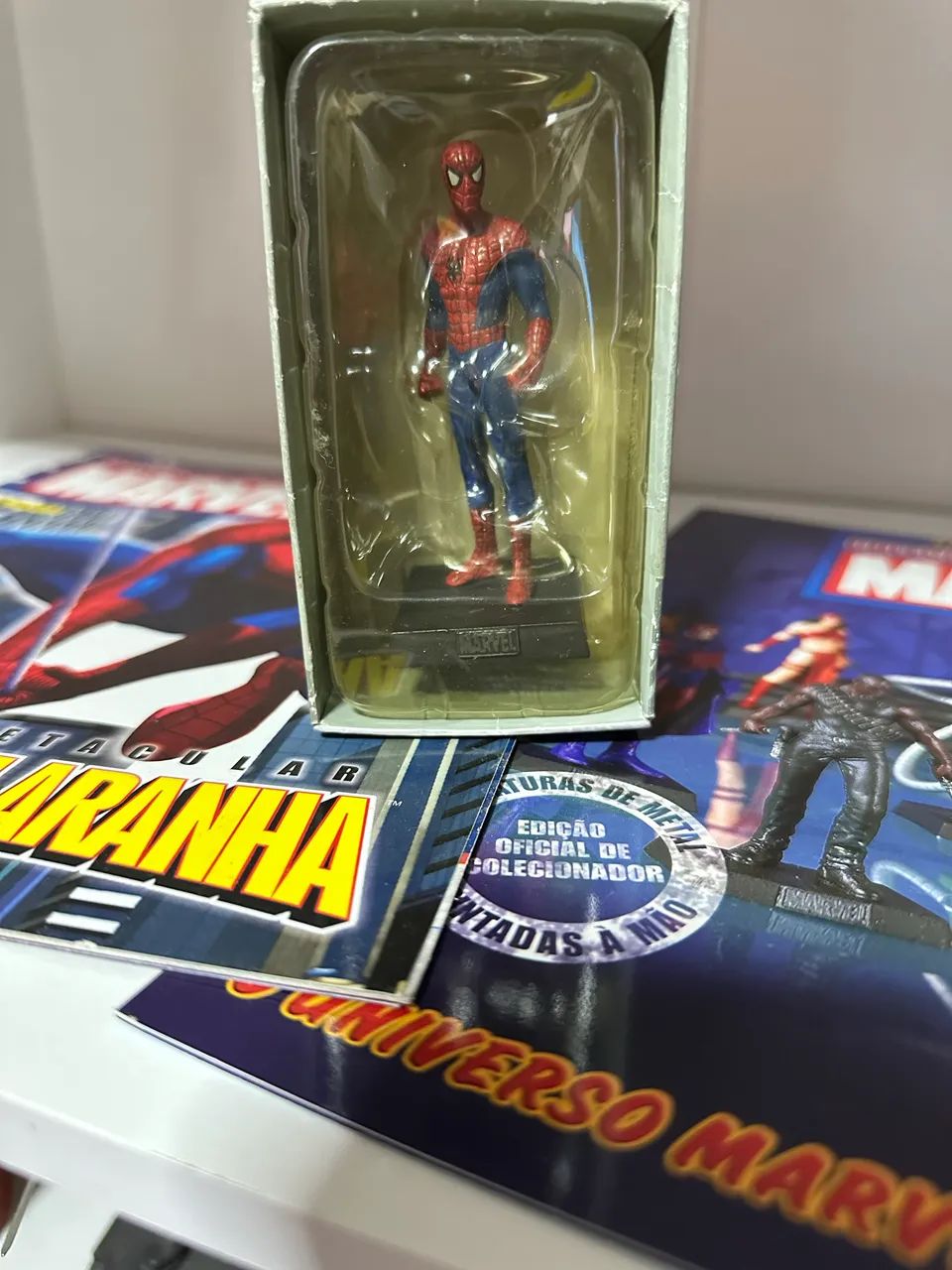 Homem-Aranha Marvel Eaglemoss edição com revista - Foto 4