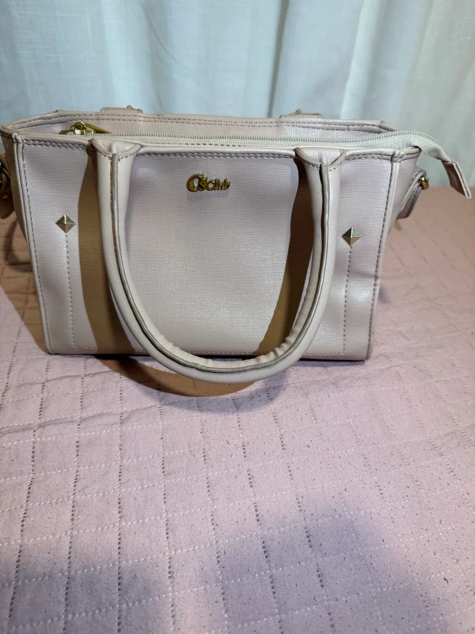 Bolsa Carmen Steffens Original- Cor nude/bege/marrom - Foto 3