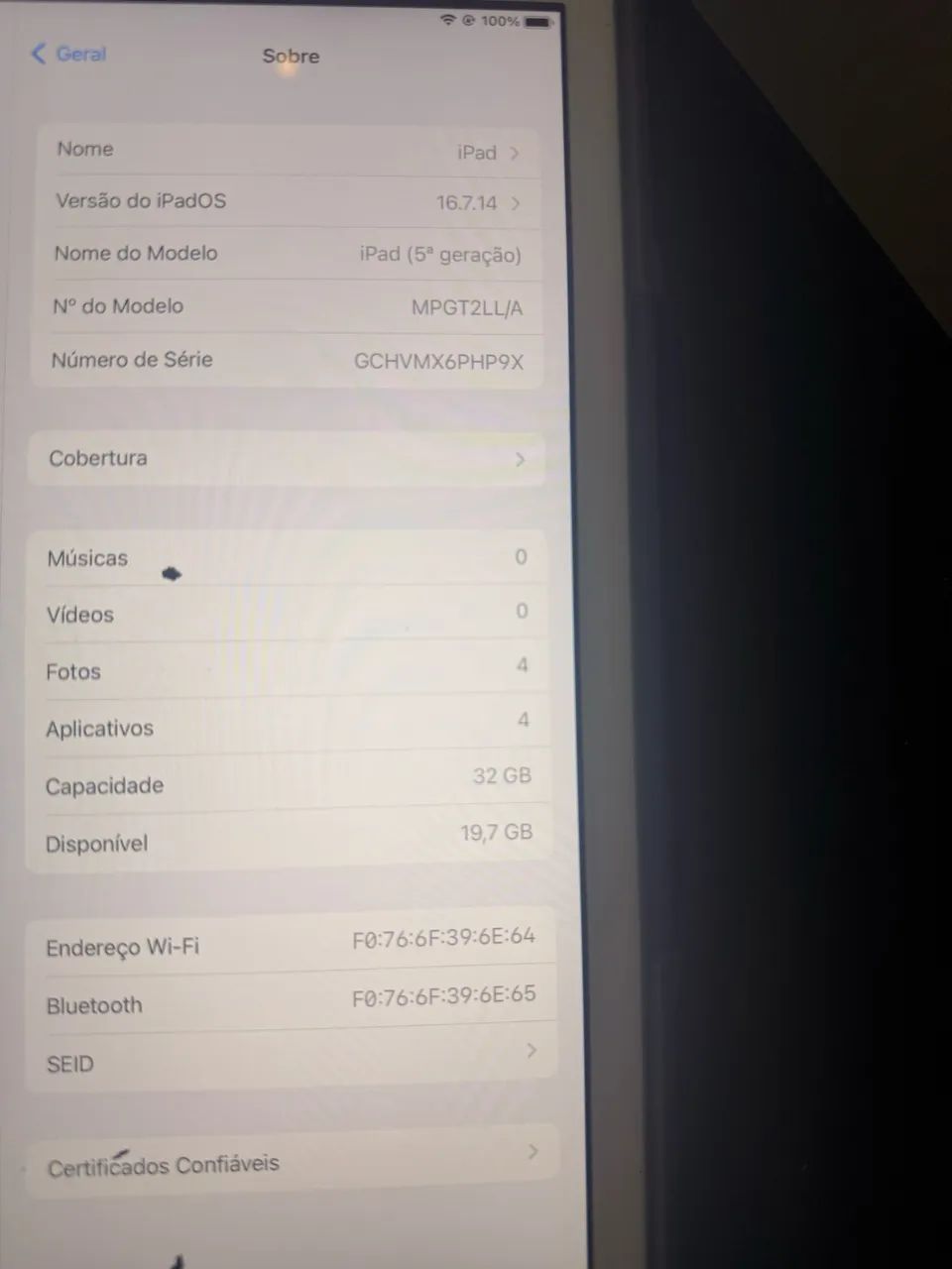 iPad Geração 5 - Foto 4