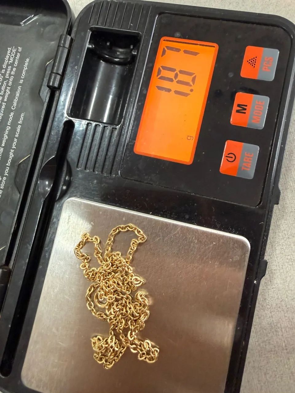 Correntes Femininas de ouro 18k procedência garantia eterna - Foto 5