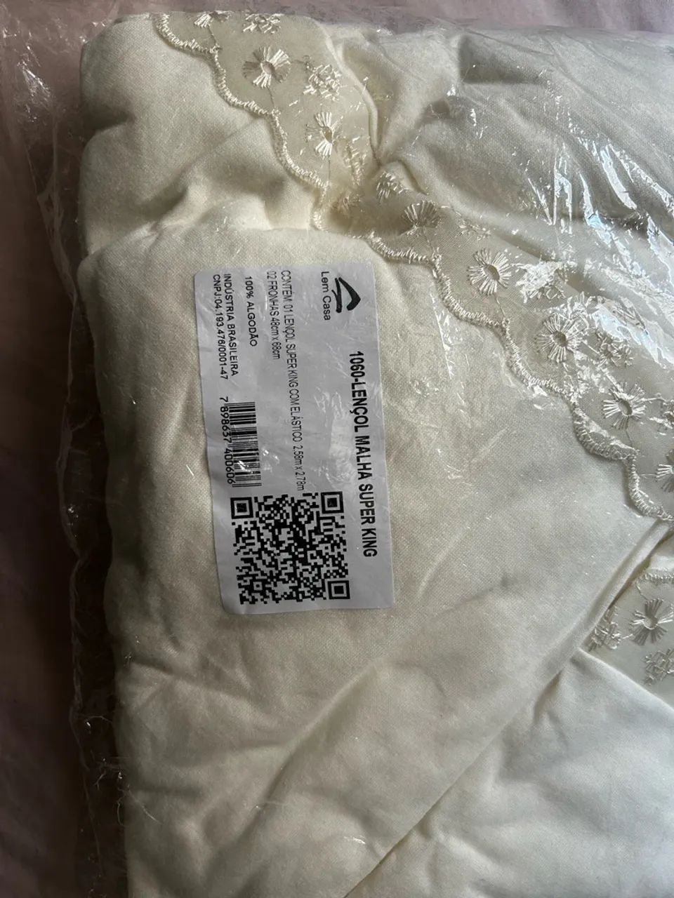 Lençol algodão cama super king  - Foto 3