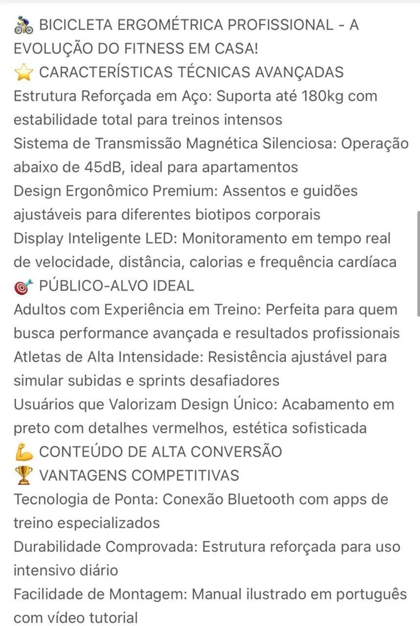 Bicicleta Bike Ergométrica Smart  - Foto 2