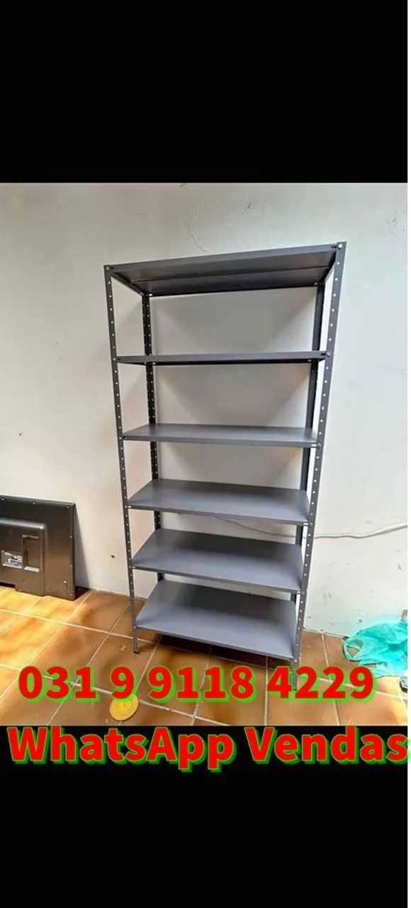 Prateleira Grande 40cm com Reforço Ômega Frete Grátis Nova  - Foto 5