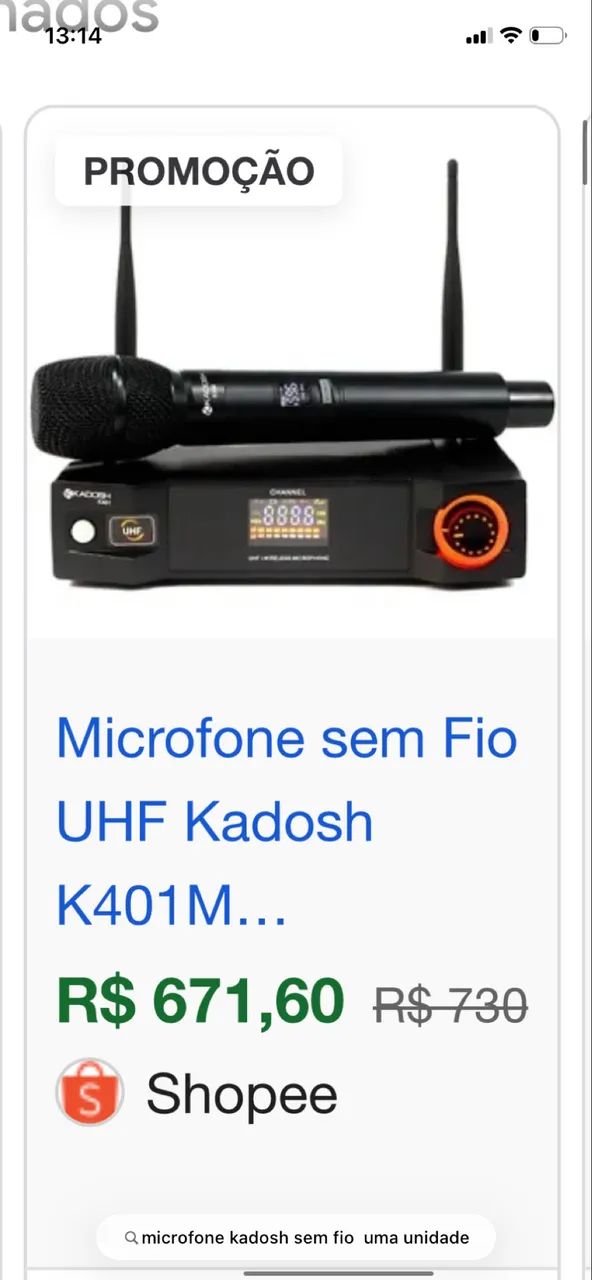 Vendo microfone 350
