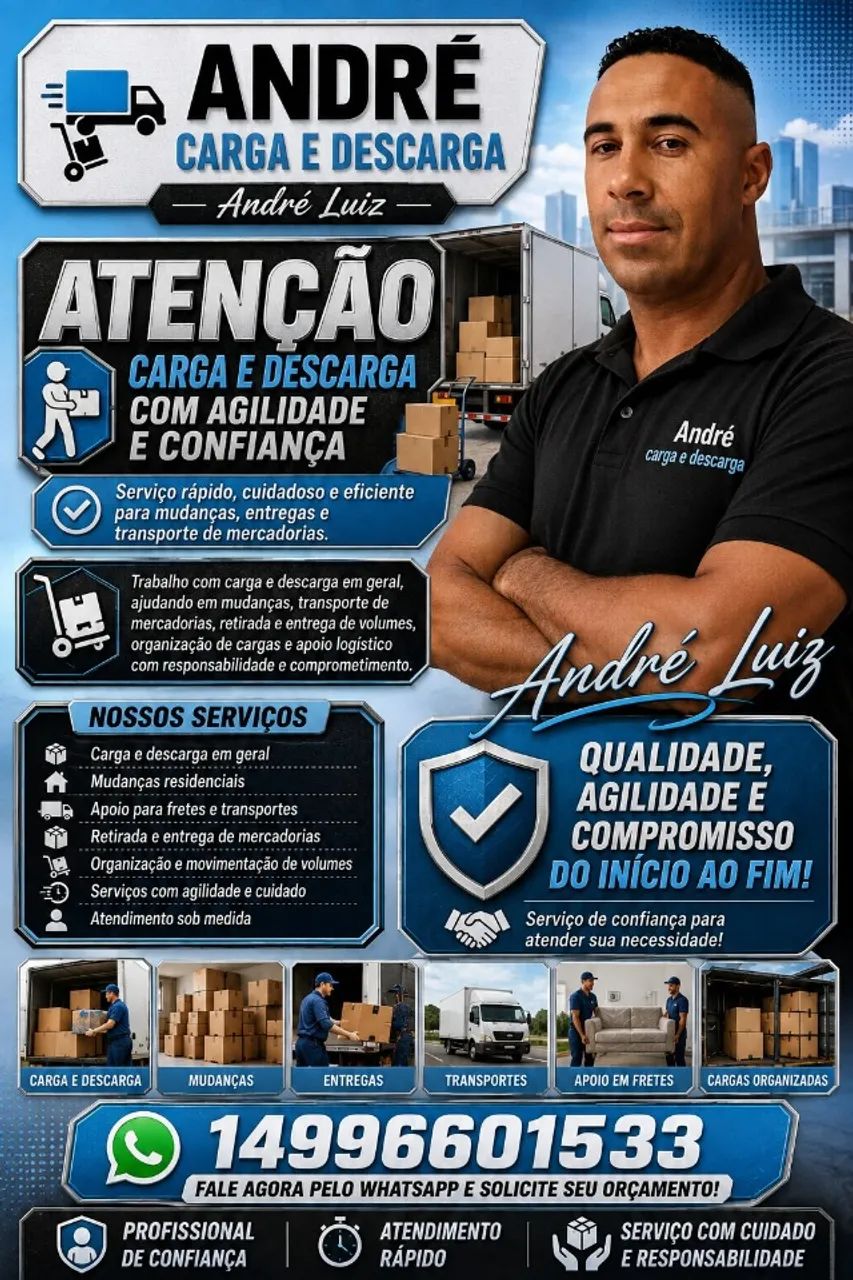 Sou chapa em Botucatu 