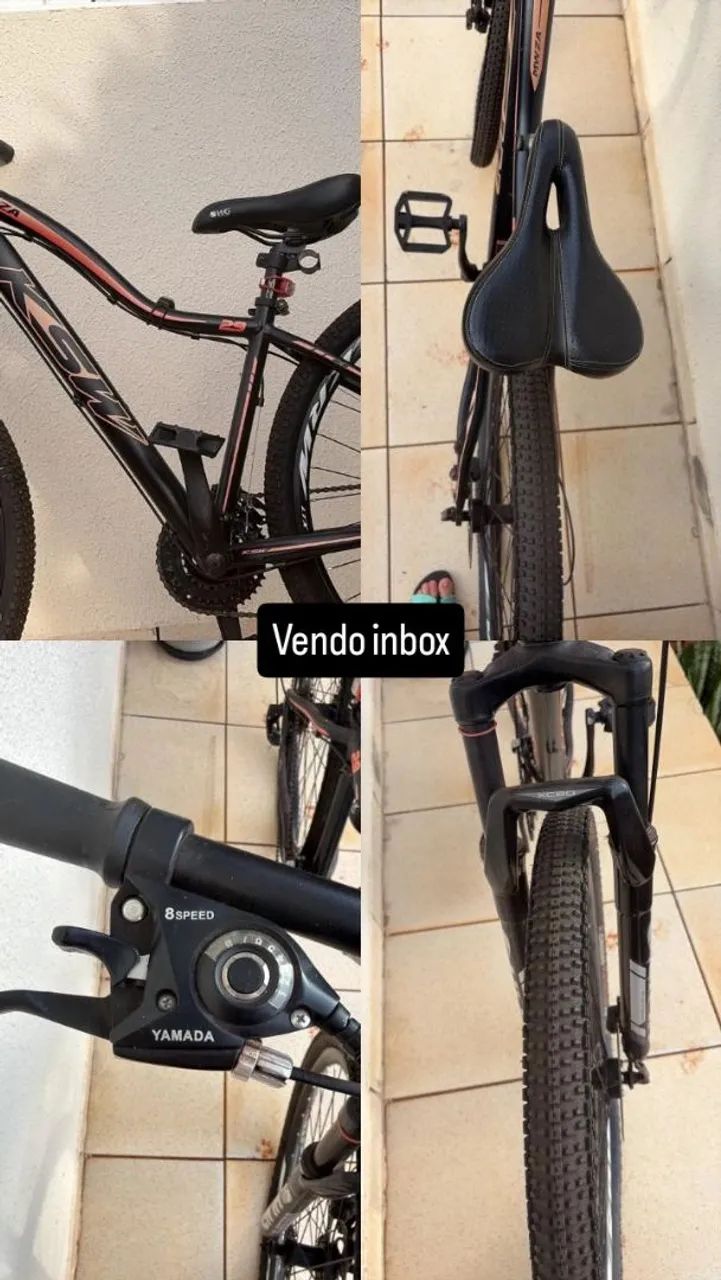 Bicicleta semi nova - Foto 3