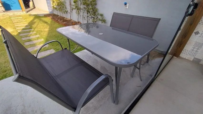 Mesa com cadeiras para área externa. - Foto 4