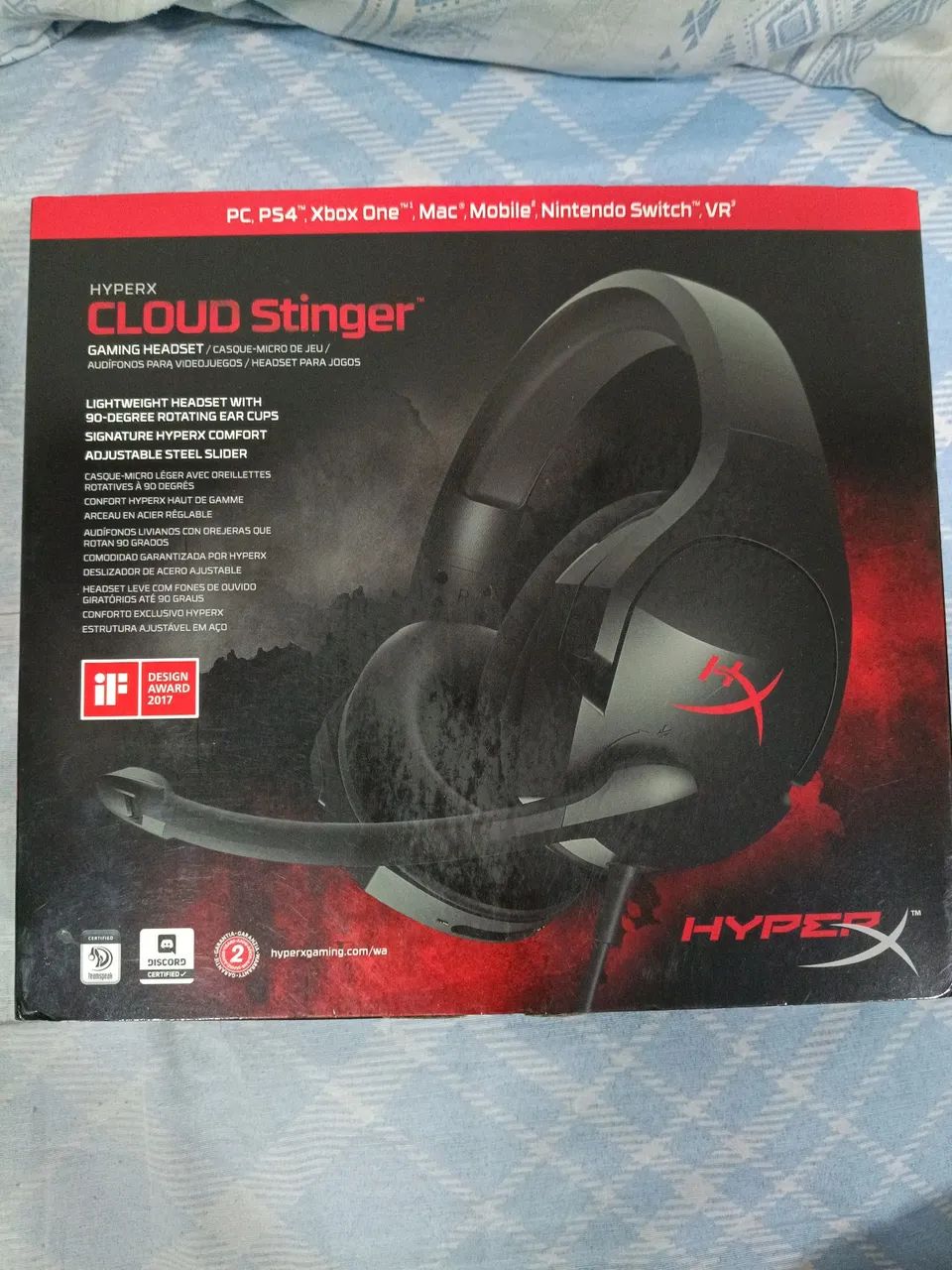 Headset HYPERX CLOUD STINGER