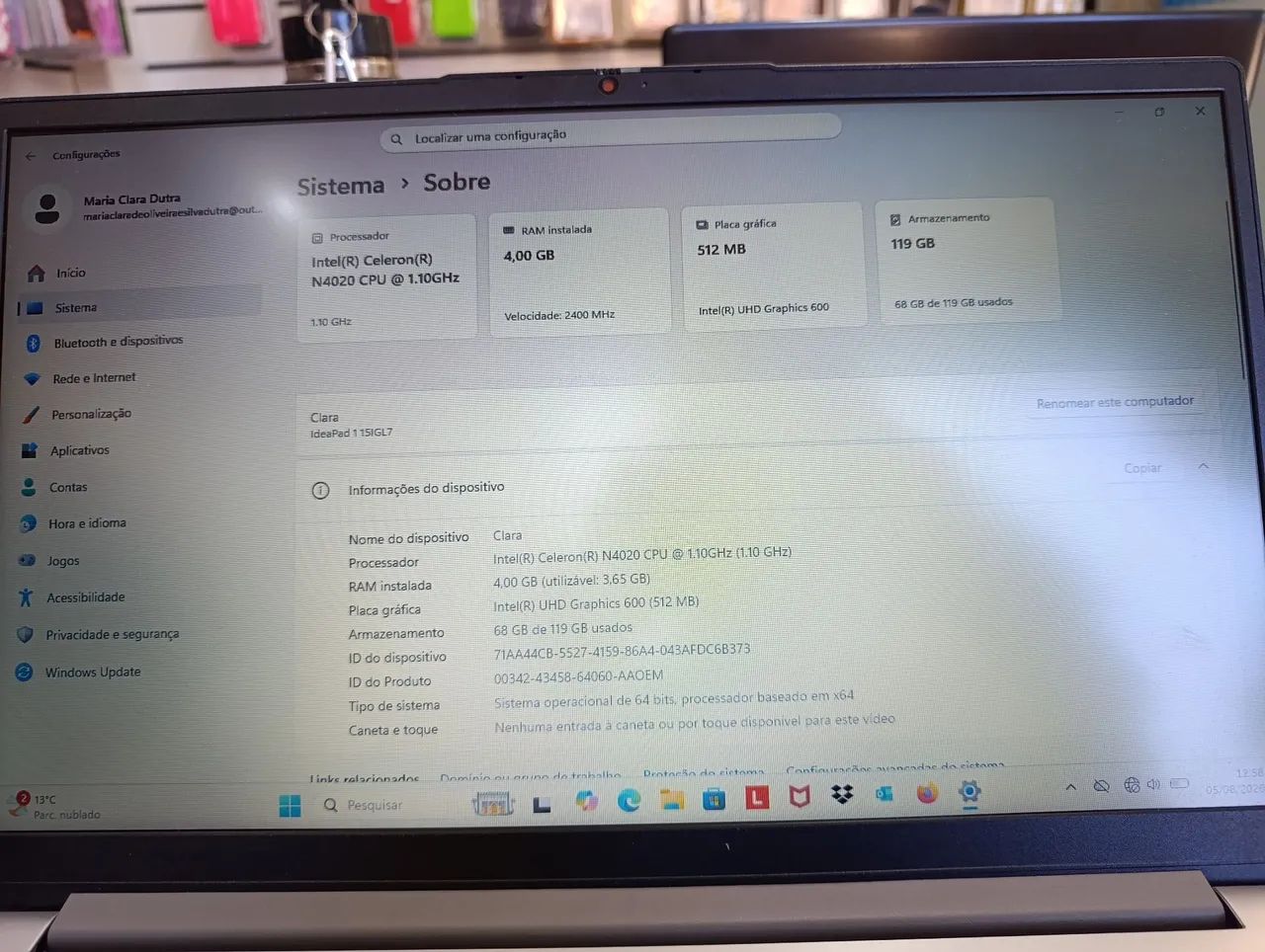 Vendo notebook Lenovo  - Foto 3