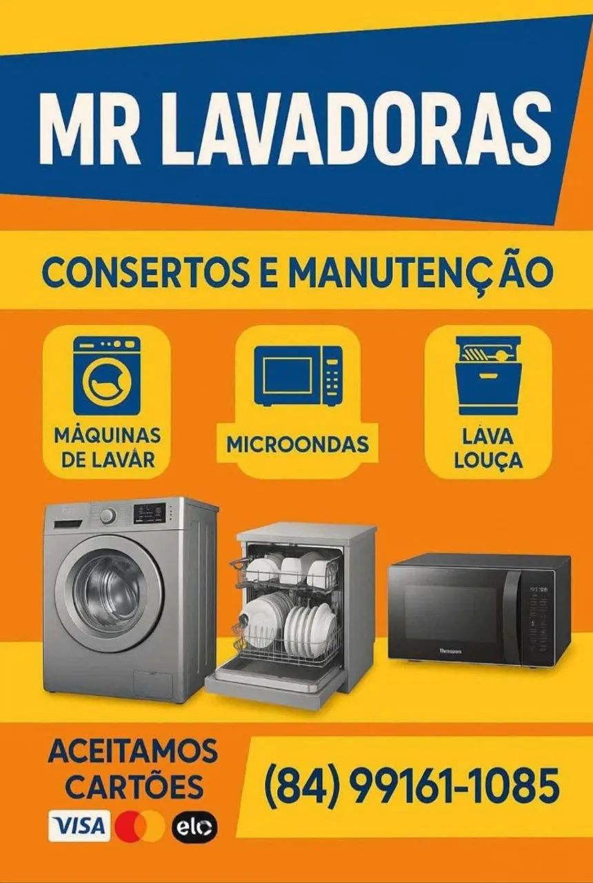 CONSERTO DE MÁQUINA DE LAVAR 