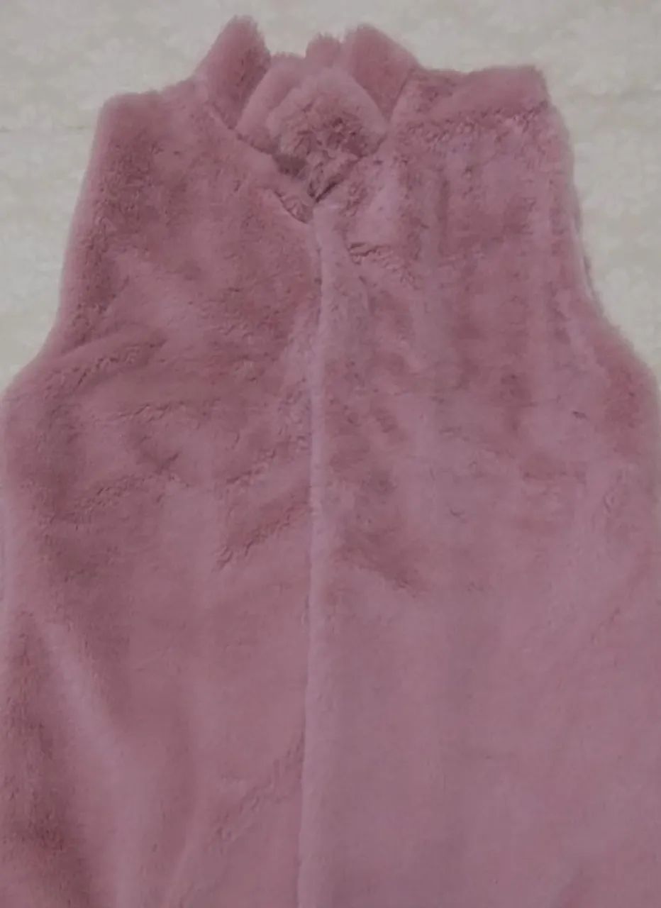 Colete de pelo cor de rosa!!!! - Foto 3
