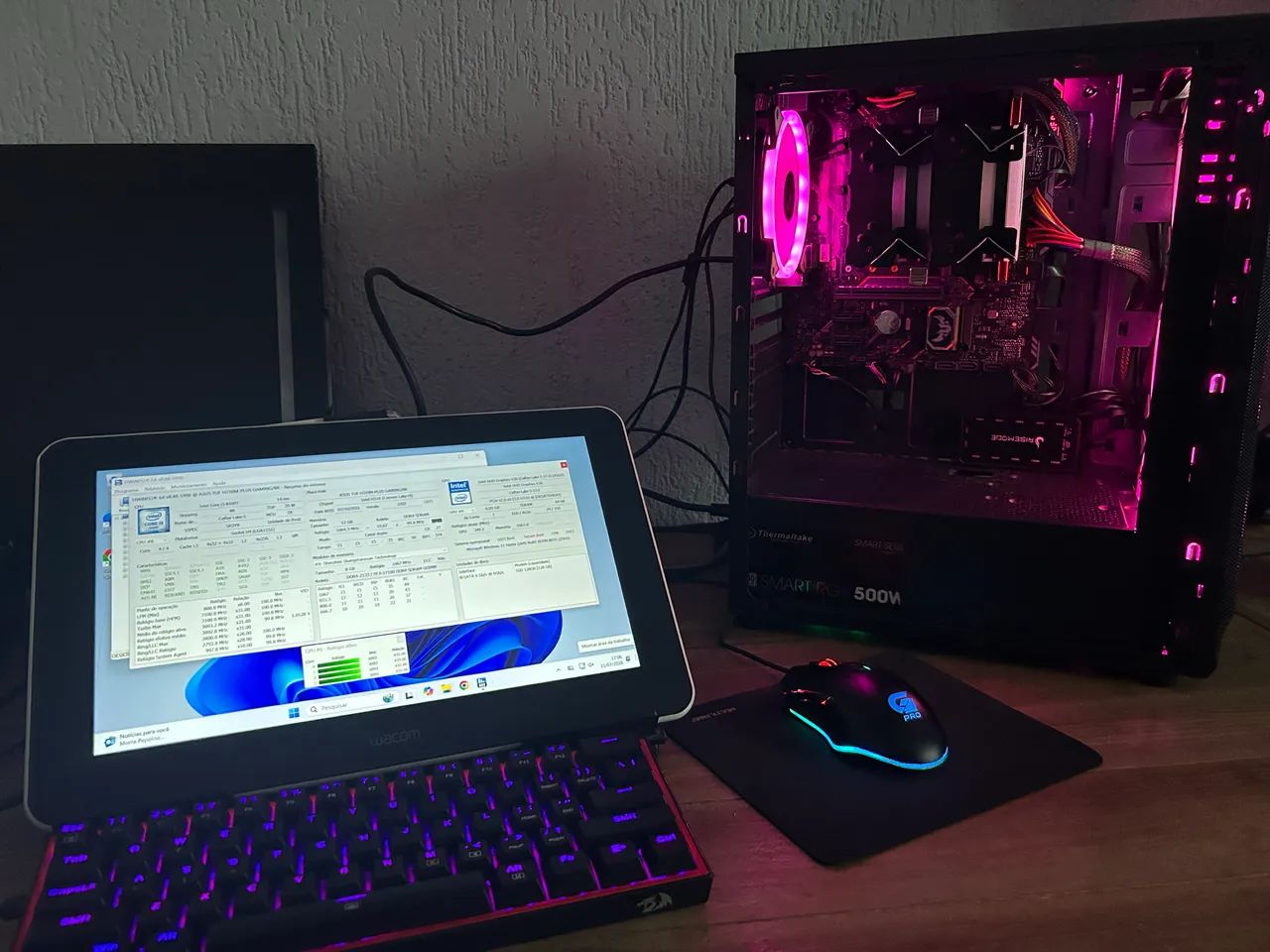 Pc com placa Asus Tuf Gaming 12gb RAM DDR4(Somente CPU)