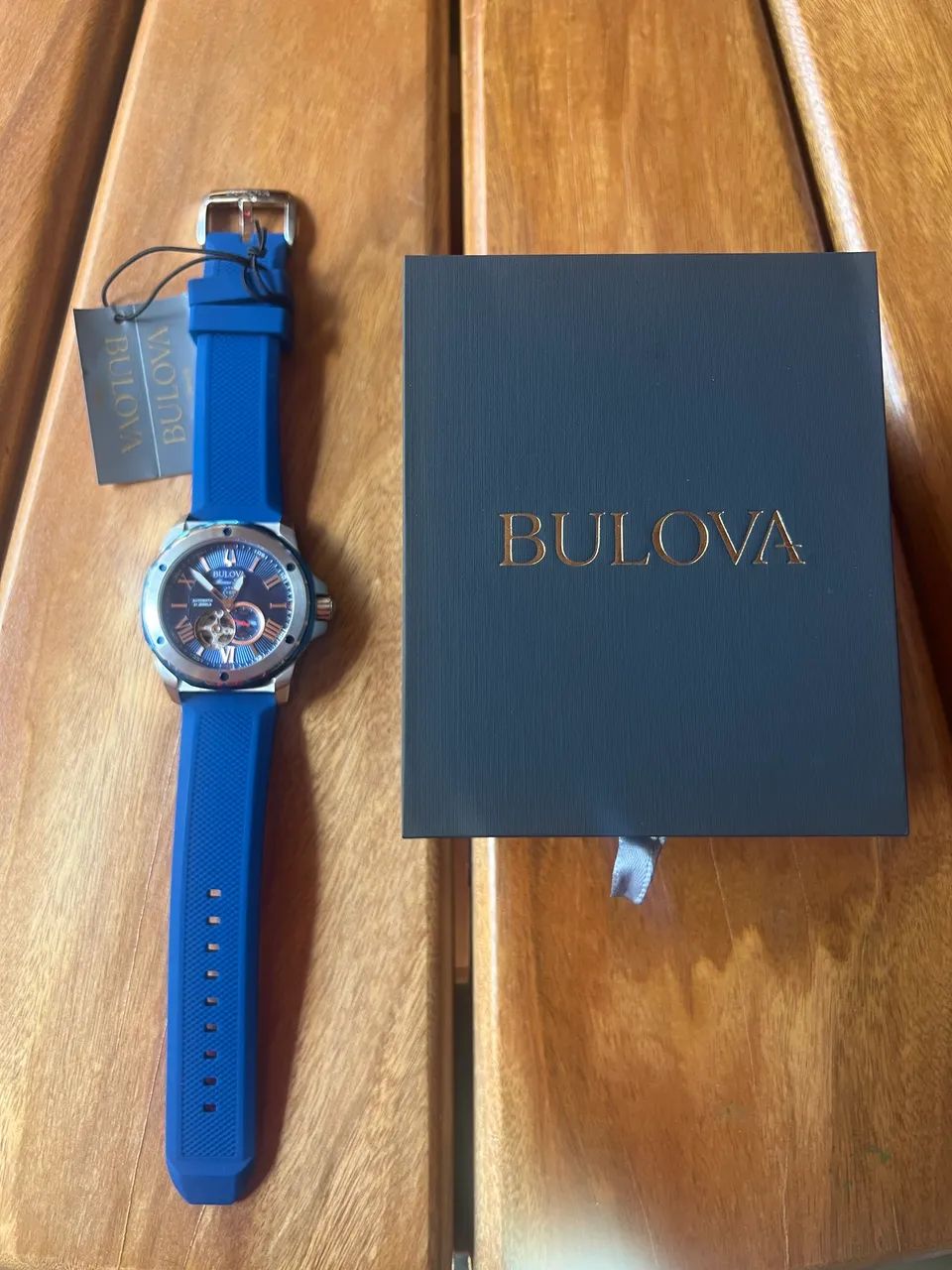 Relógio BULOVA MARINE STAR AUTOMÁTICO - REF. 98A282 ? - Foto 2
