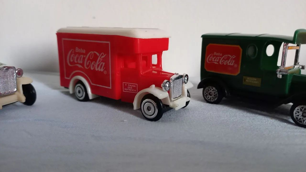 Coleção carrinhos coca cola anos 90 completa! - Foto 3