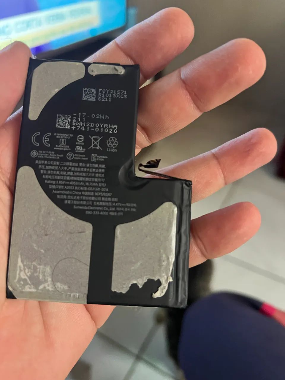 Bateria iPhone 13 Pro Max - Foto 5
