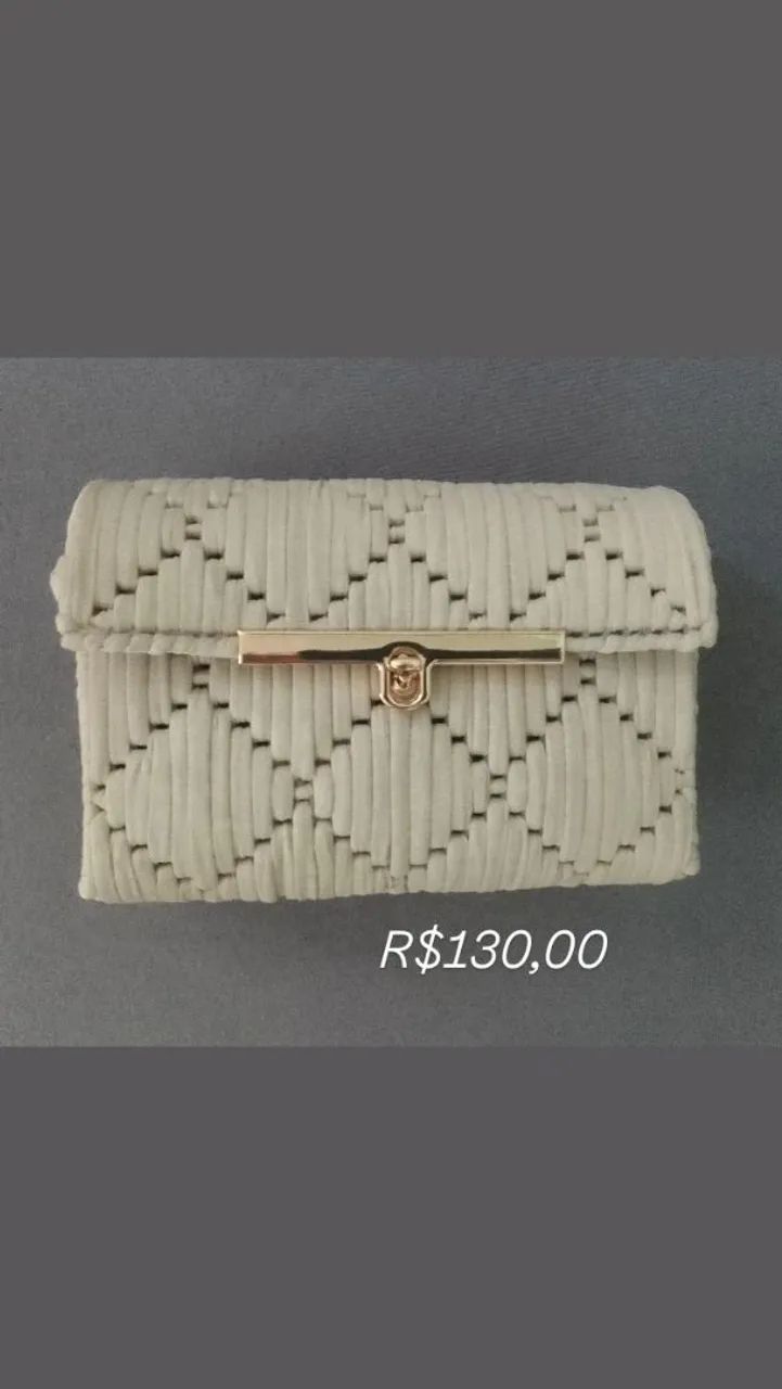 Bolsas em crochê  - Foto 3