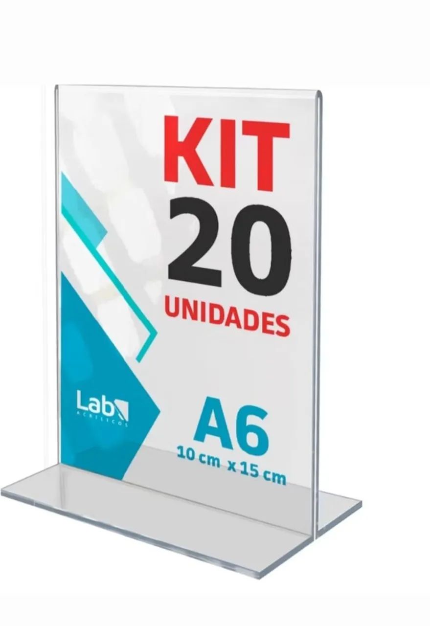 Kit Expositores em Acrílico 10x15 - Foto 4