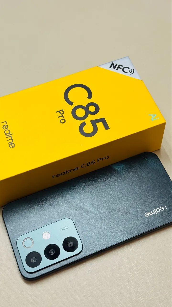 C85 PRO 8GB RAM + 256GB + Capa e película - Foto 2