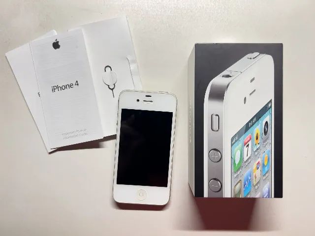 iPhone 4 Branco 16GB - Relíquia Impecável 100% Original!