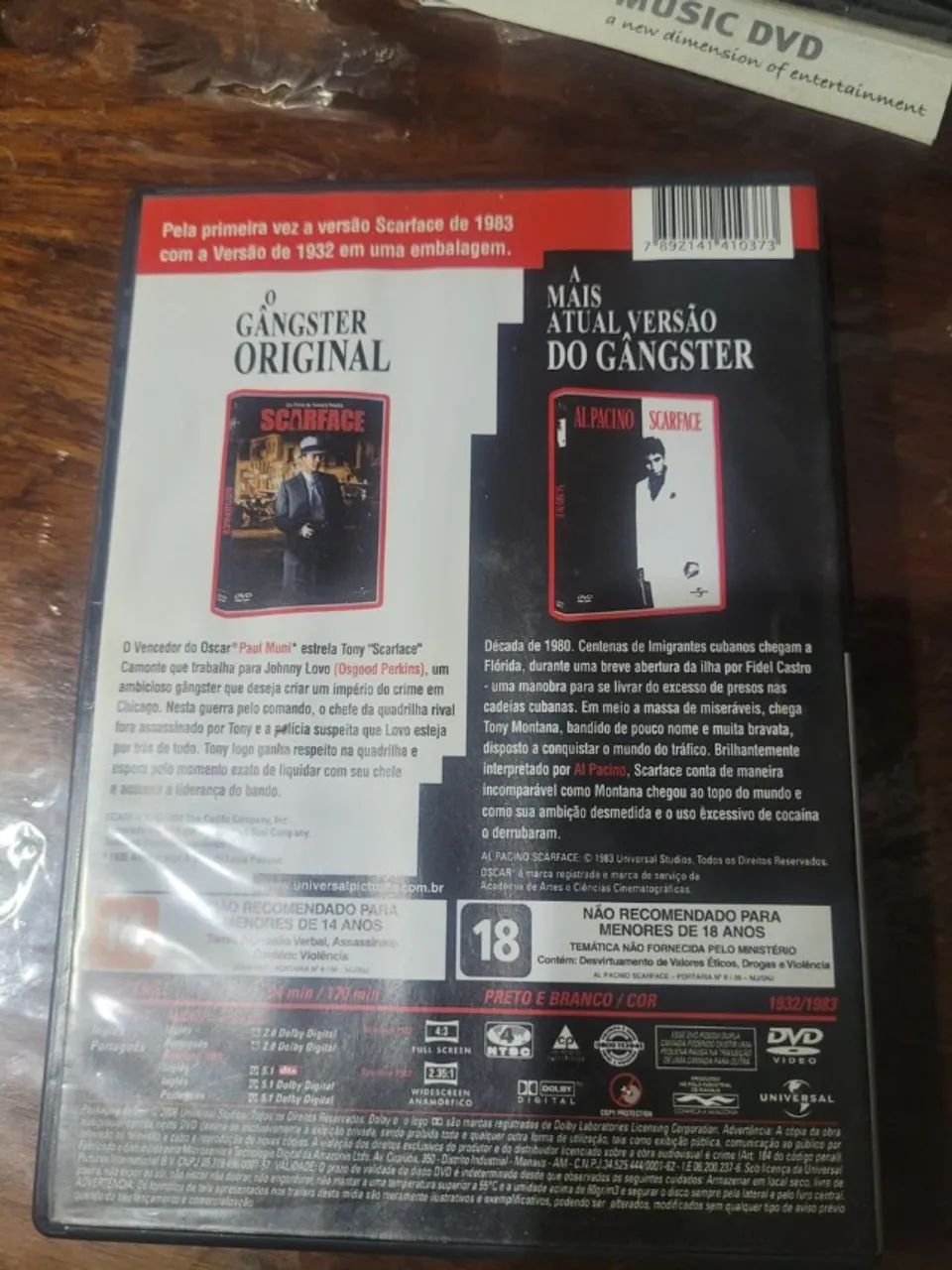 Dvd Scarface AL PACINO 2 Discos - Foto 2