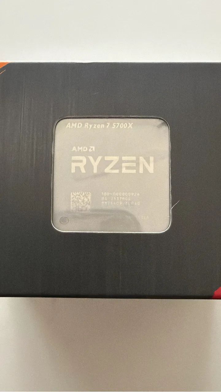 Processador ryzen 7 5700x 6 meses de uso