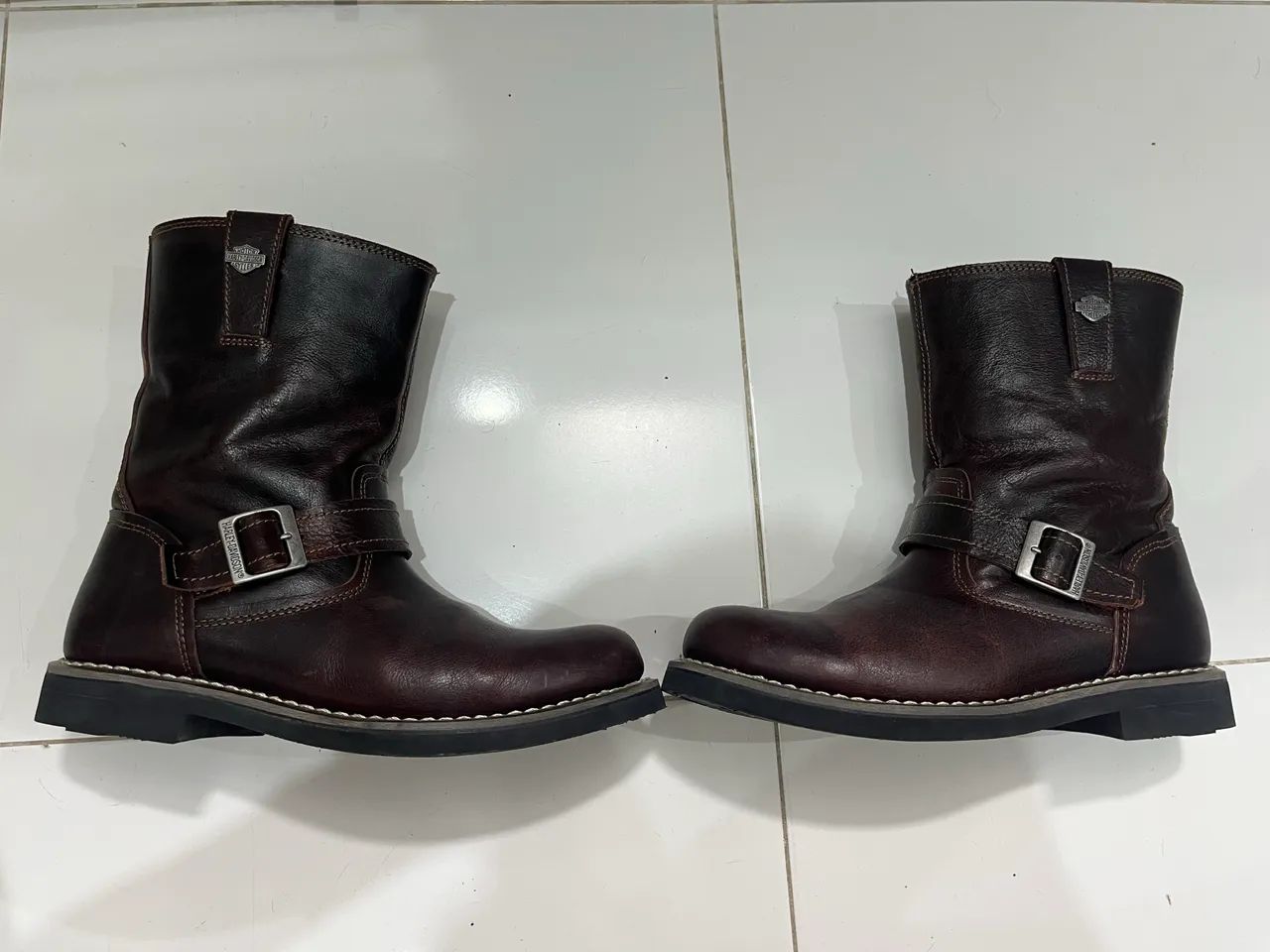 Bota Harley Davidson original marrom - Foto 2