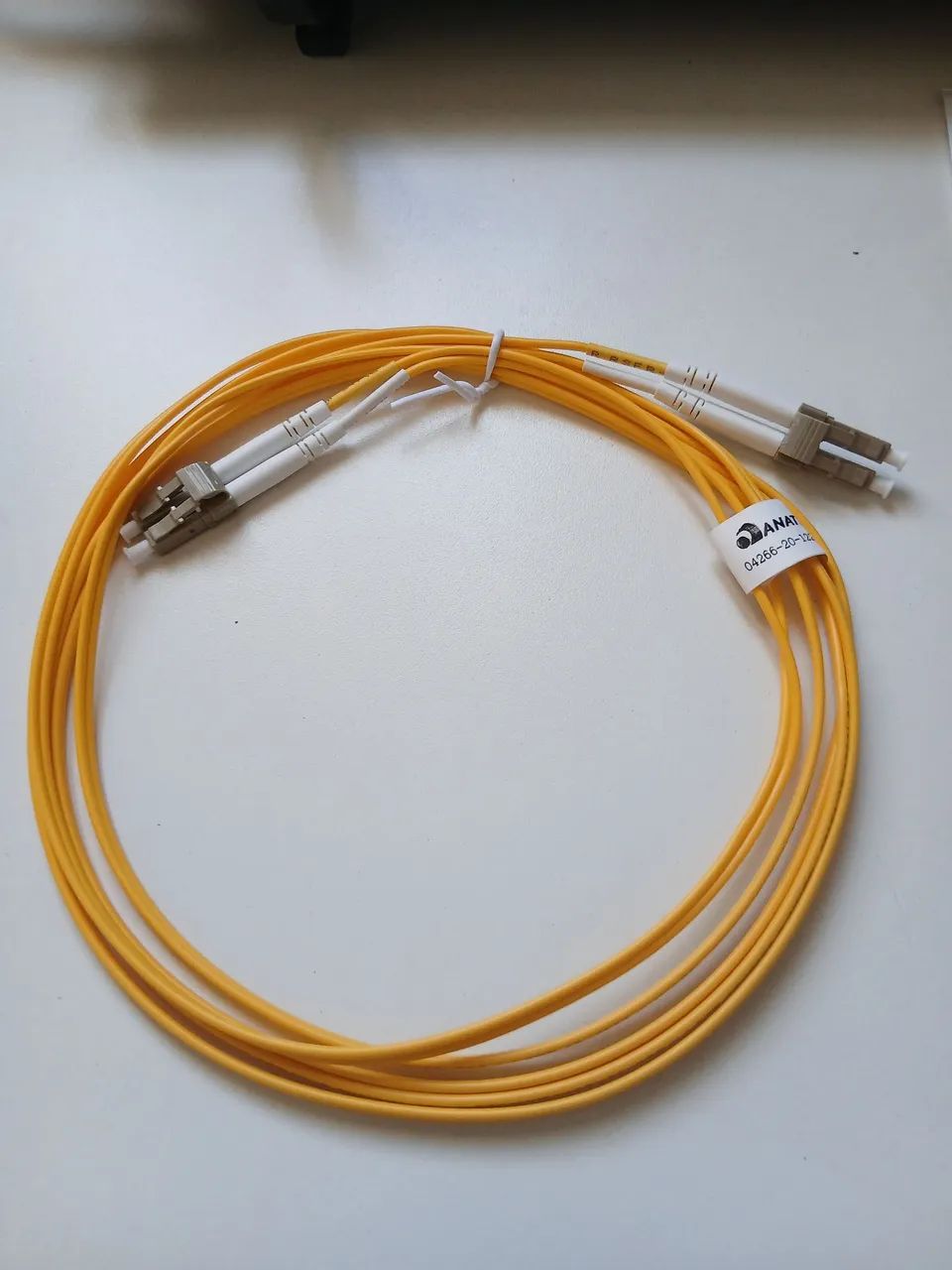 Cordao Optico 2,5m duplex Multimodo LC/UPC x LC/UPC