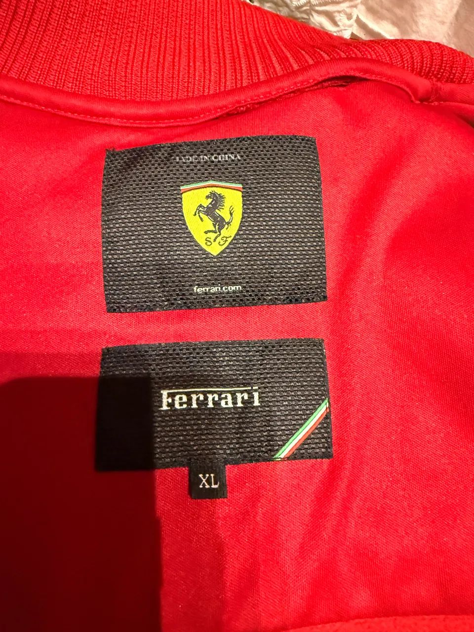 Jaqueta franelada Ferrari original XL 