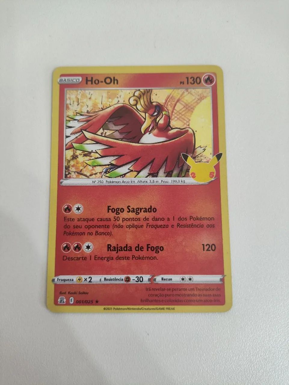 Lote de 10 Cartas pokémon 25 anos - Foto 2