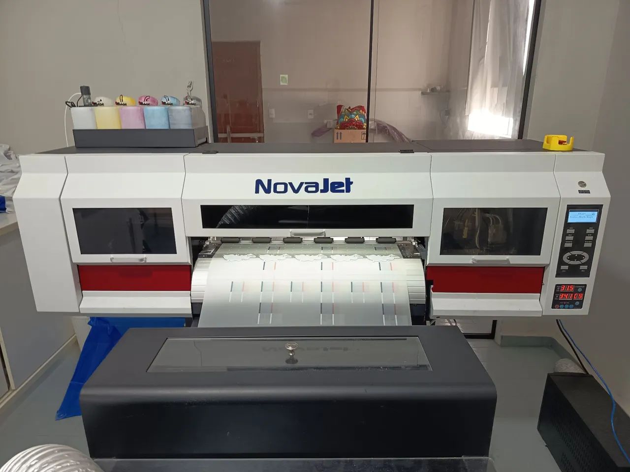 DTF têxtil Novajet , 60 cm, 2 cabeças i1600 - Foto 2