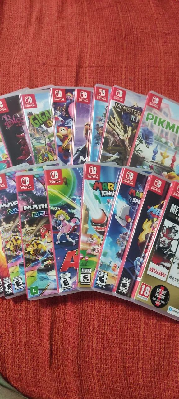 Jogos nintendo switch 