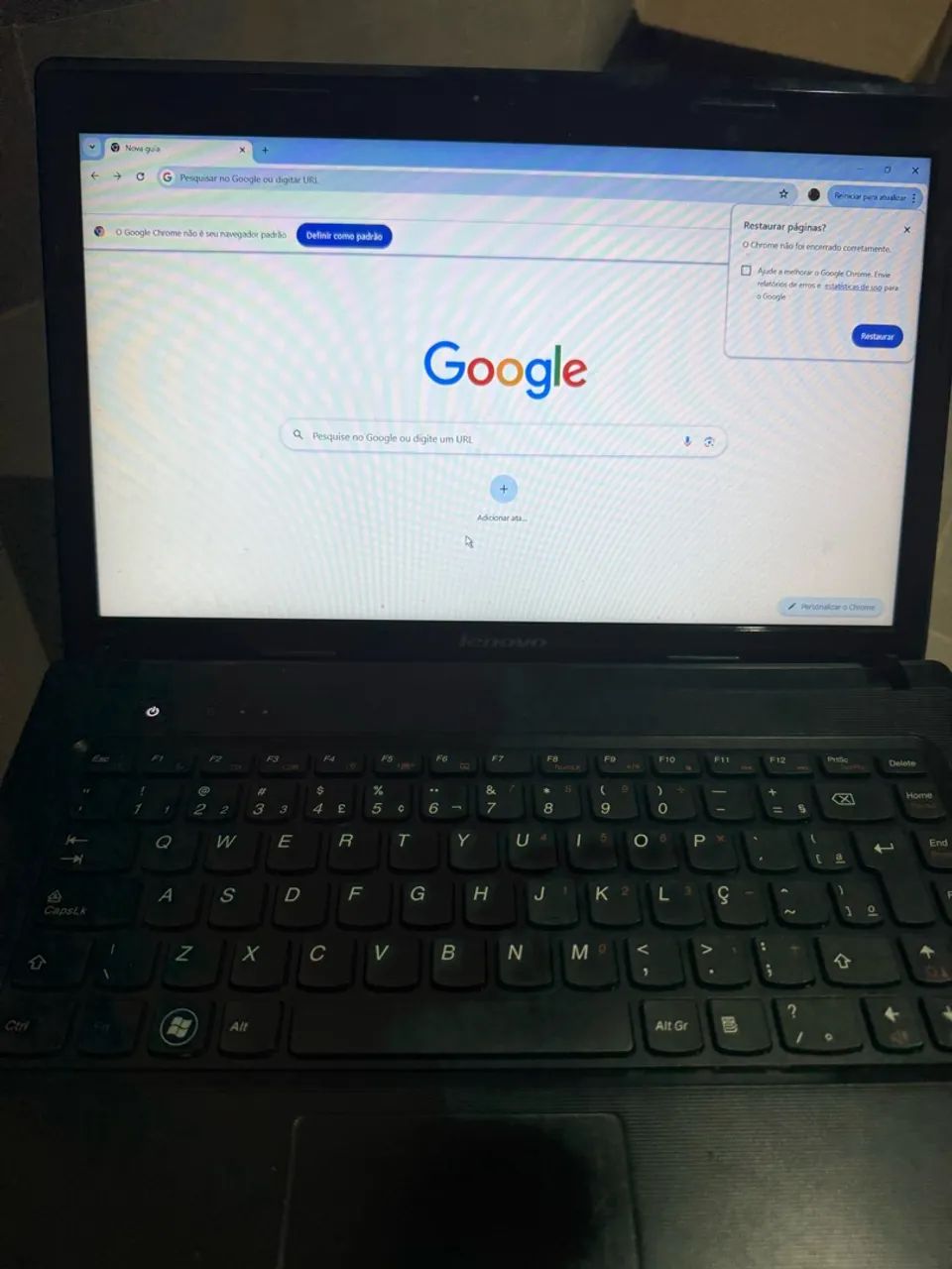 Notebook- marca Lenovo -300 reais  - Foto 2