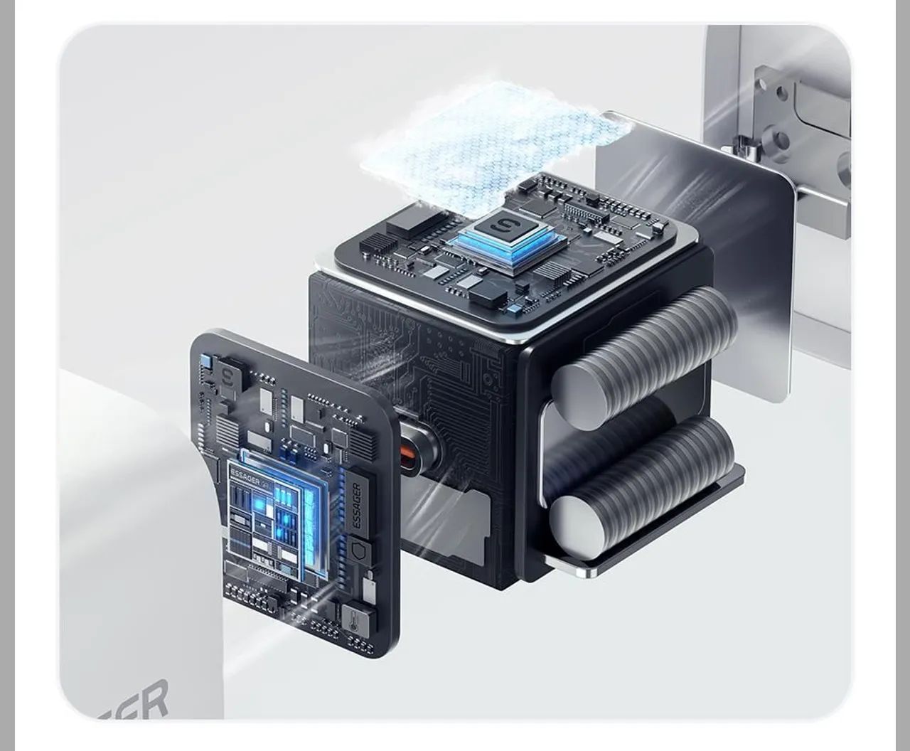 Carregador 20w Essager original tipo C  - Foto 4