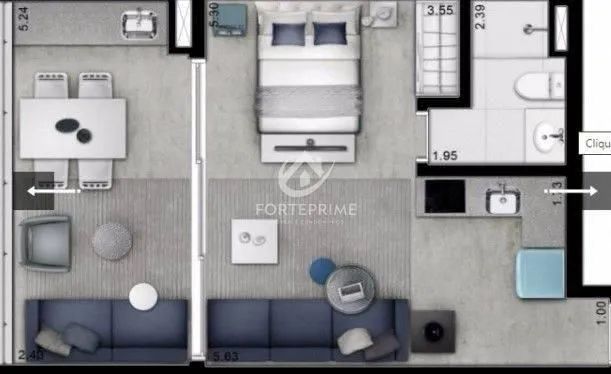 Flat/Loft/Estúdio com 1 quarto à Venda, Moema - São Paulo - Foto 2