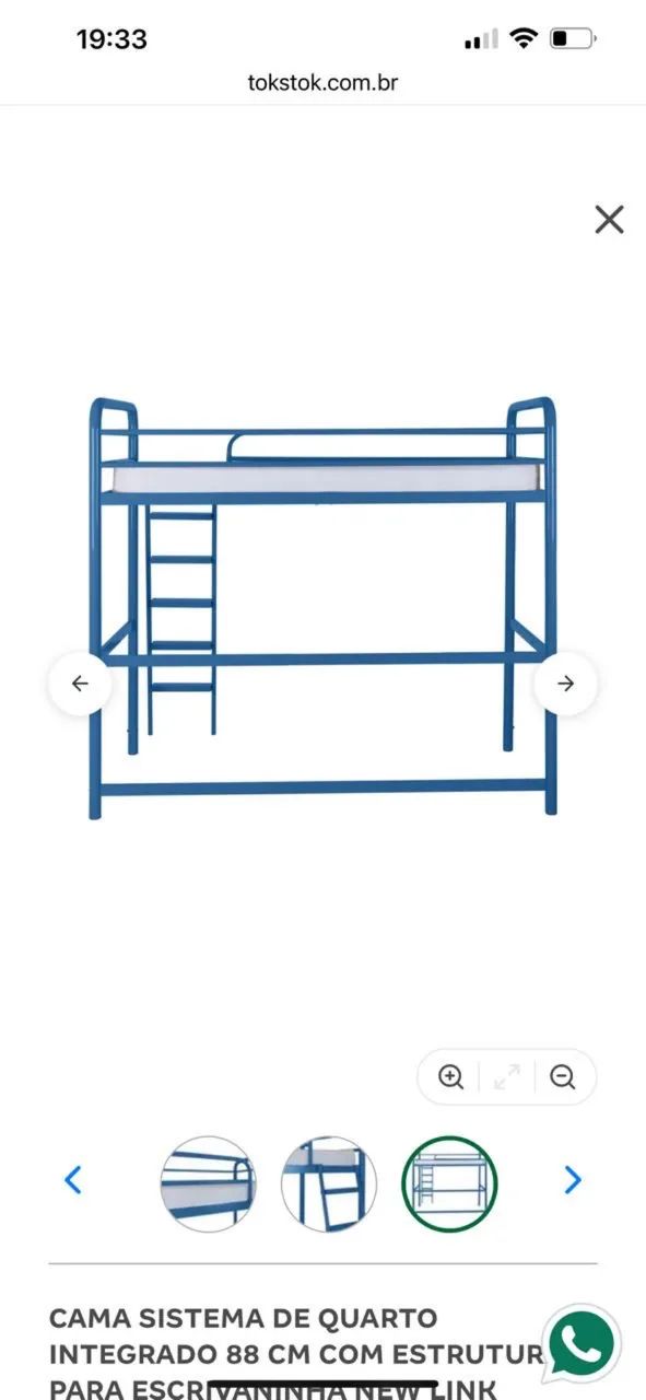 Cama Beliche da Tok Stok 