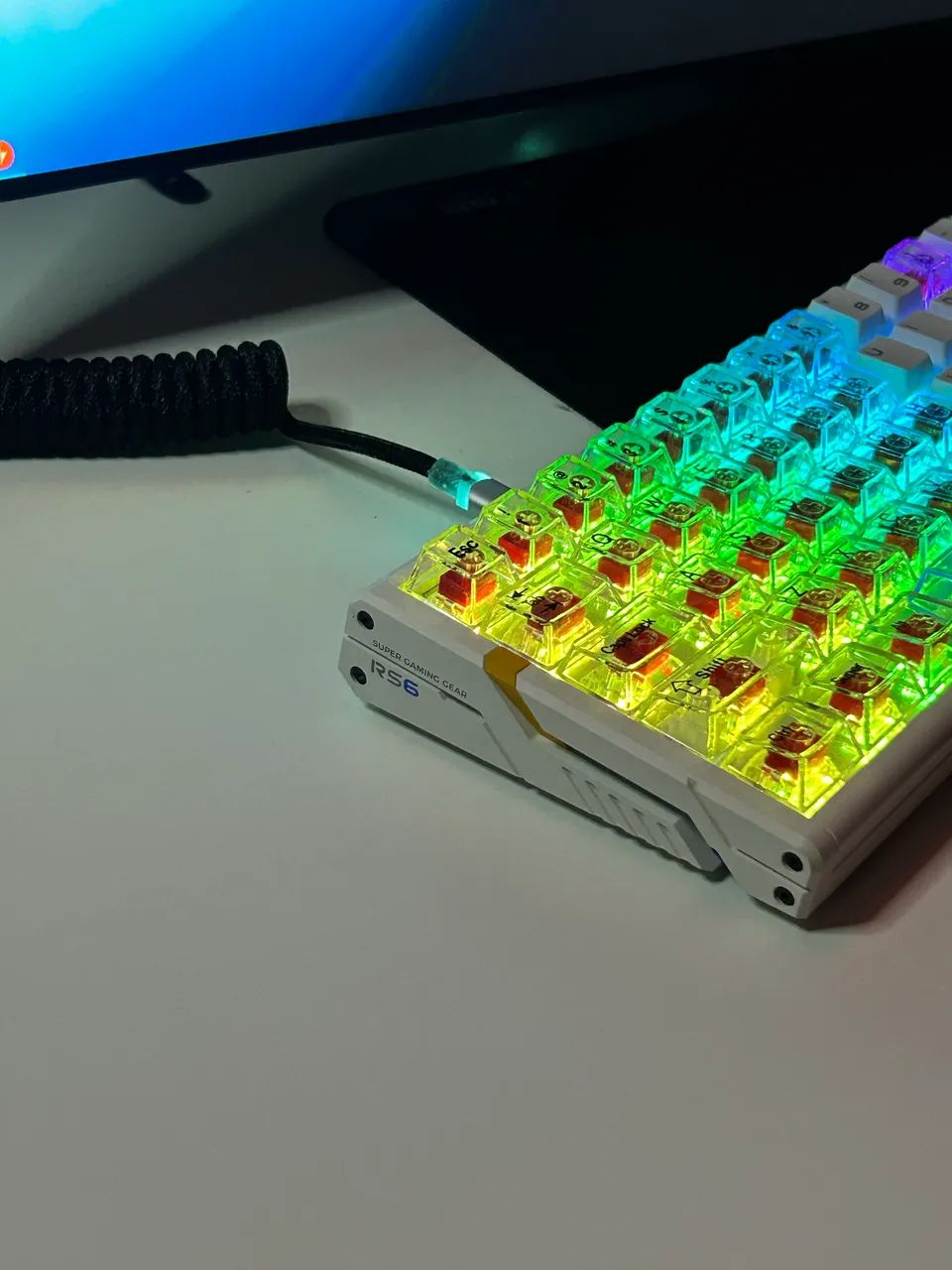 KIT KEYCAPS TRANSPARENTES  - Foto 2