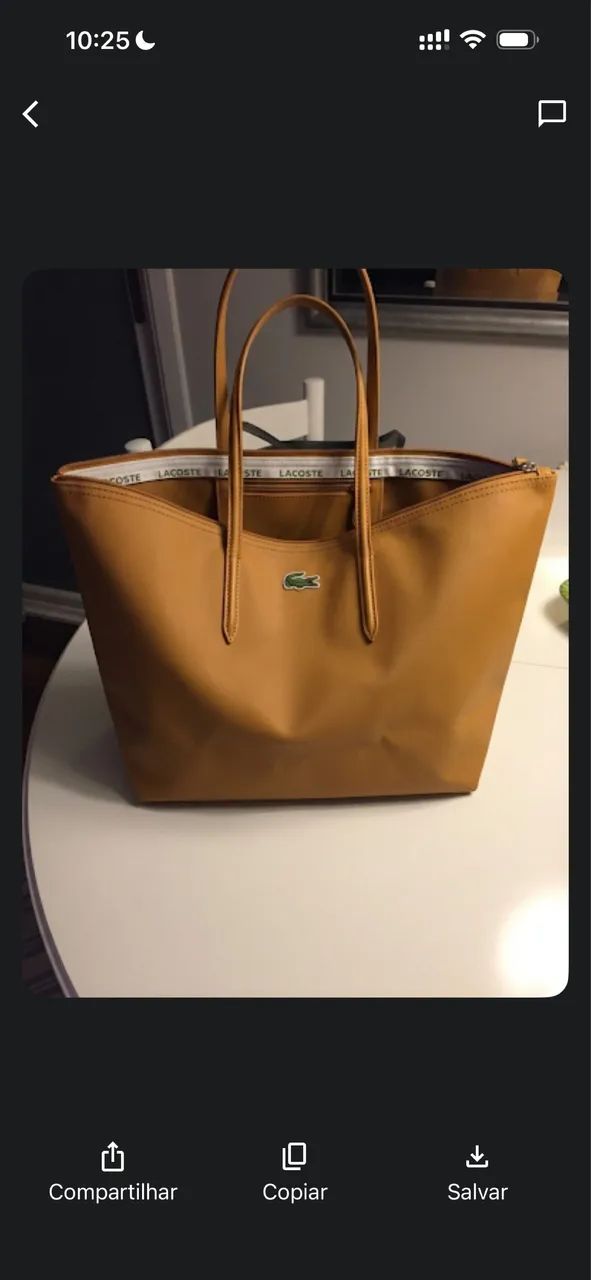 Bolsa Lacoste original 