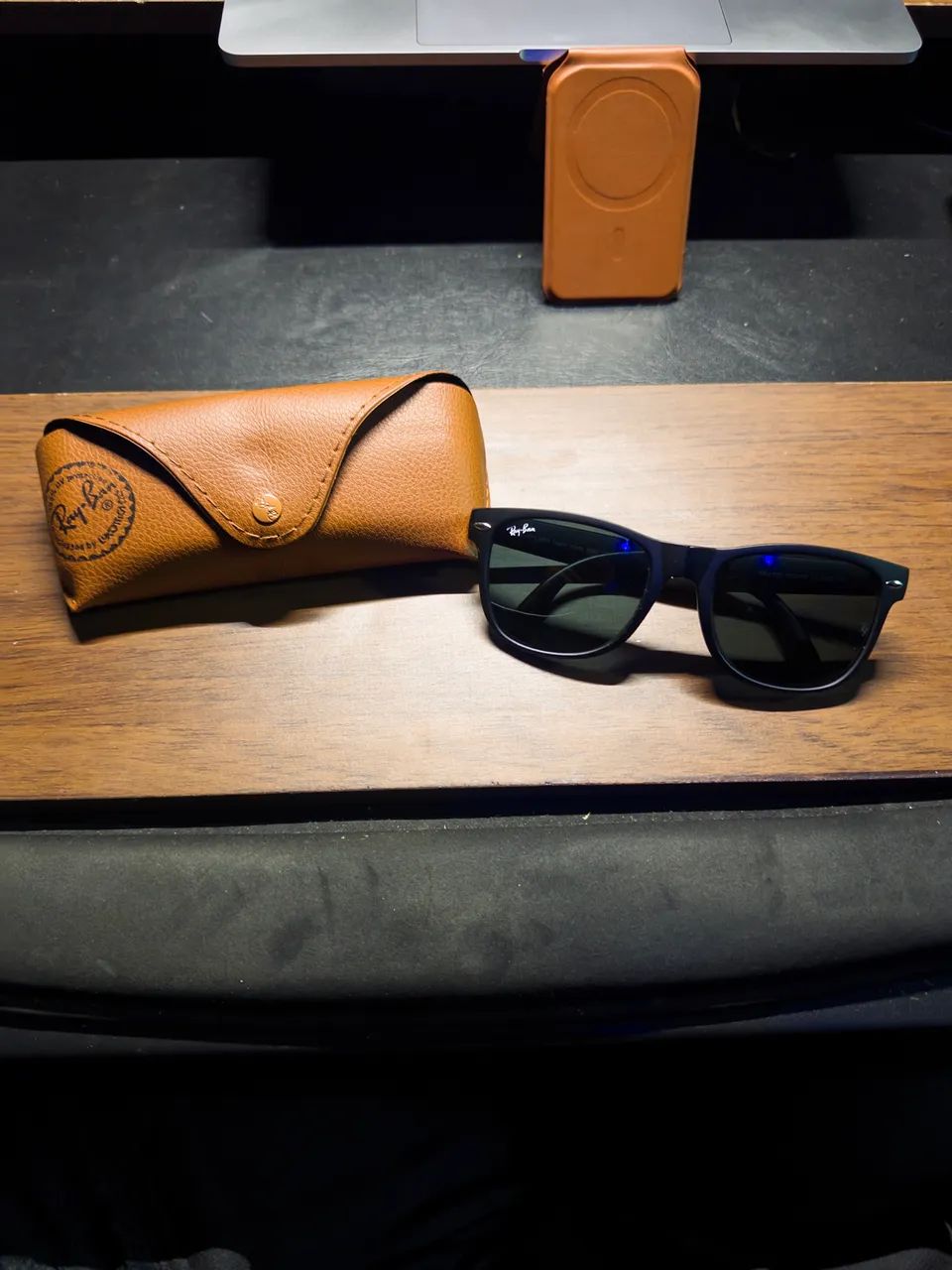 Óculos Rayban wayfarer dobrável 