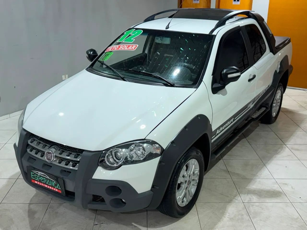 Fiat Strada Adventure1.8/ 1.8 Locker Flex CD 2012 - Foto 4