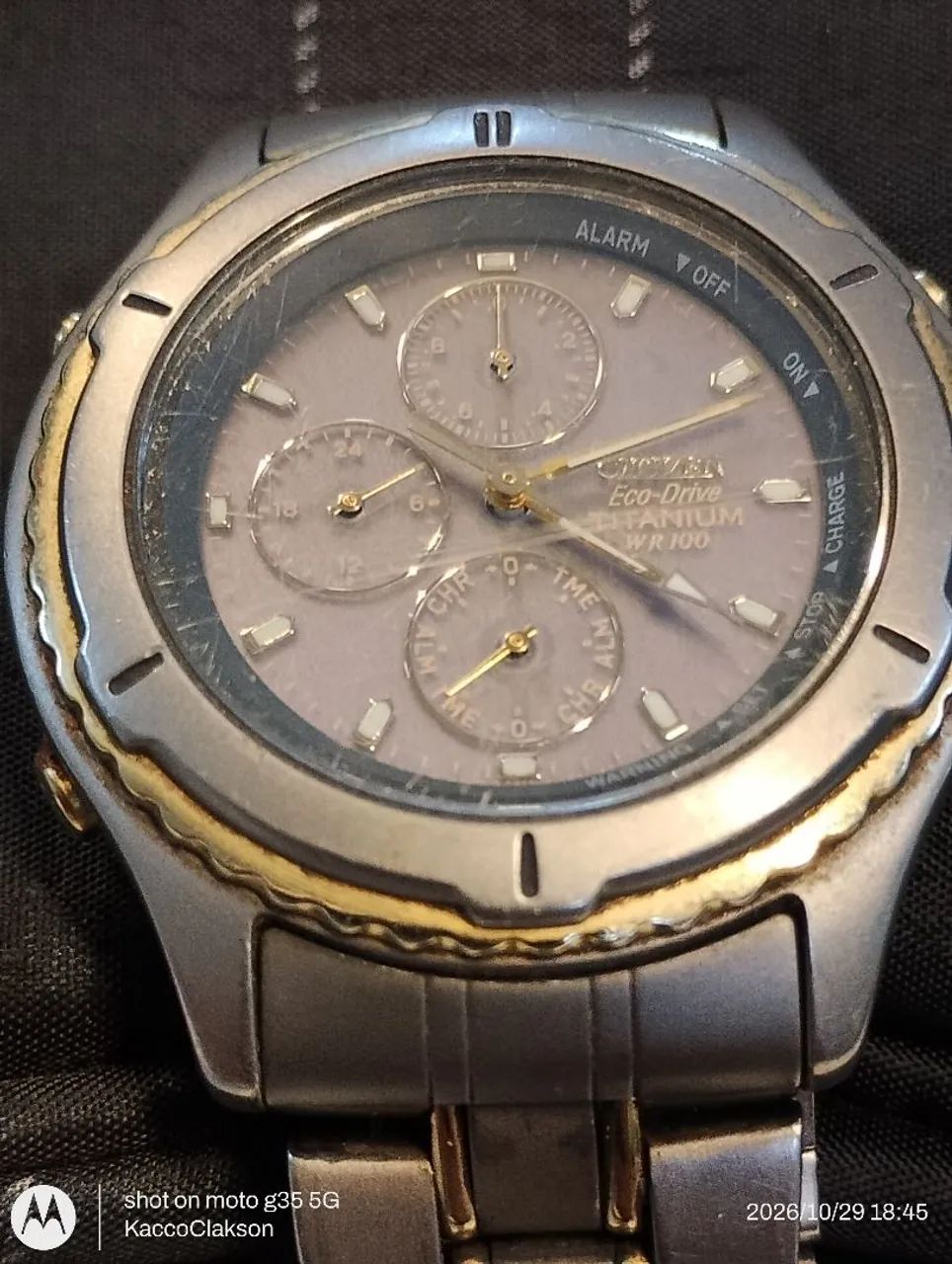  Relógio Citizen Eco-Drive ( Base de Titanium) - Foto 2
