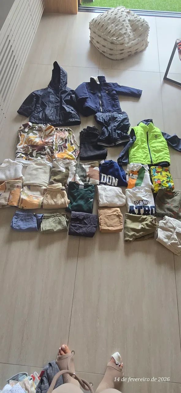 ROUPAS MENINO 2 A 4 ANOS POUCO USADAS - Foto 4