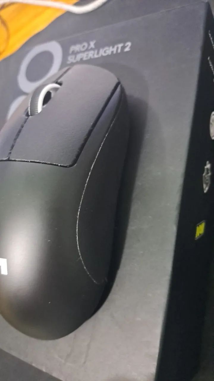 Mouse Logitech GPROX Superlight 2 Dots Xraypad Obsidian AIR  - Foto 4