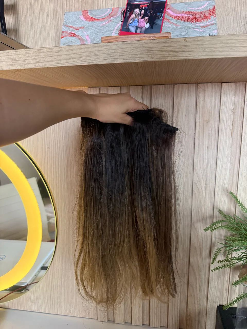 Cabelo brasileiro 105 gramas  - Foto 2