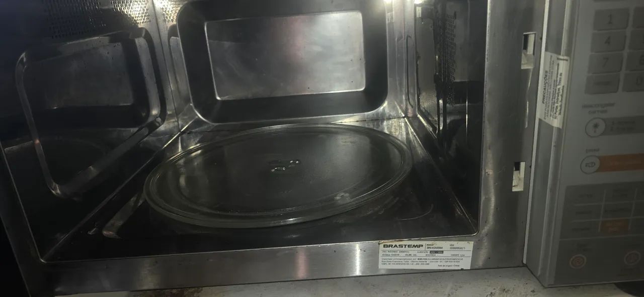 Micro-ondas brastemp com gril