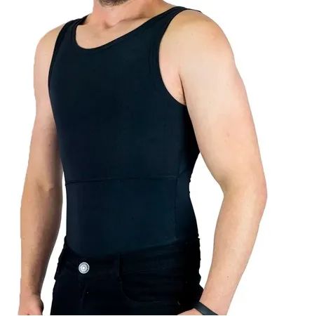 Camisa Regata Cinta Modeladora Andominal Postural z1547 - Foto 2