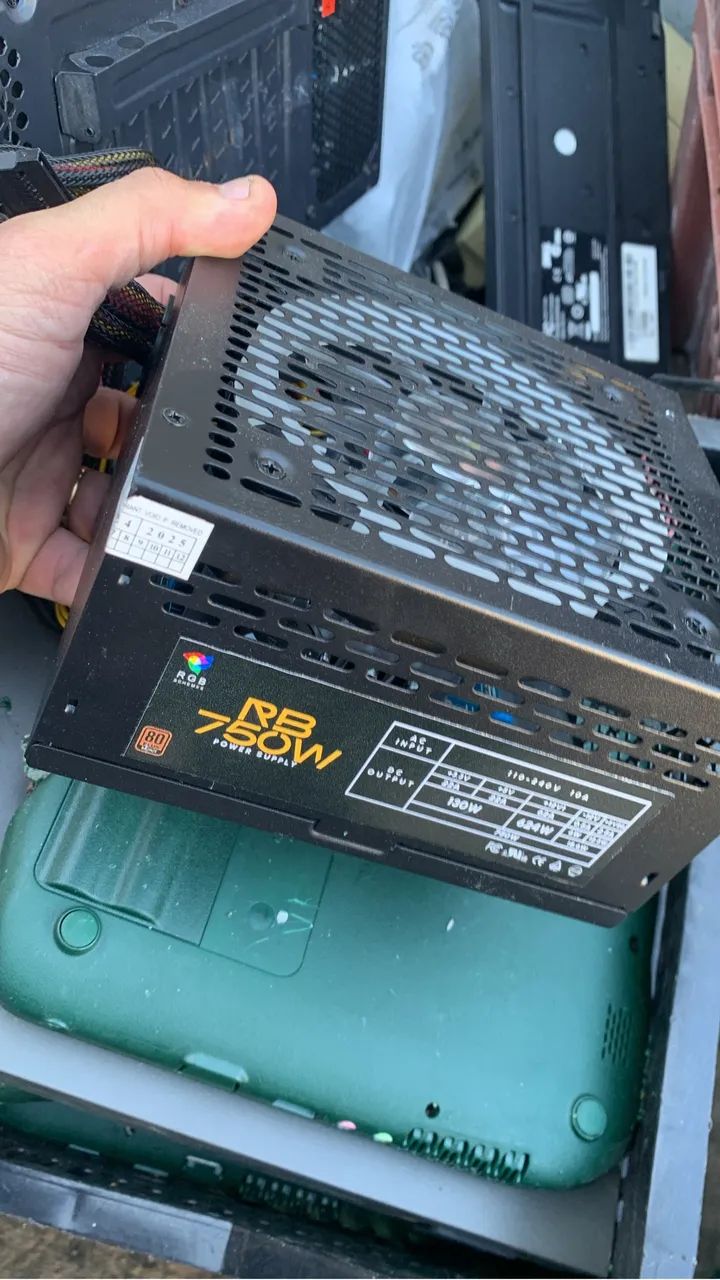 Fonte de computador 750w  - Foto 3