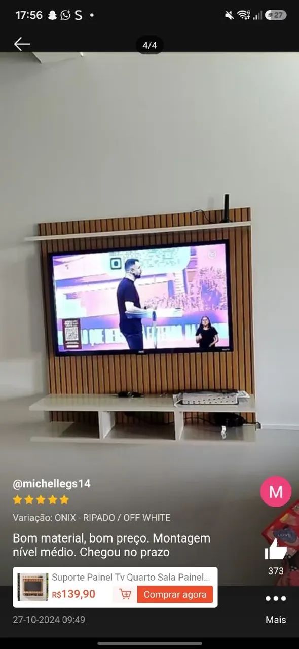 Painel de parede ate 32 polegadas tv