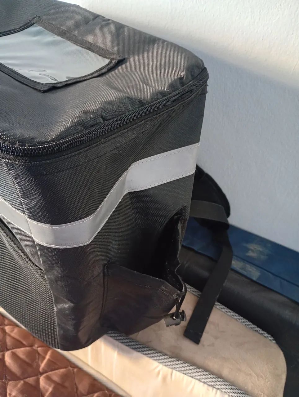 Mochila 35 litros, ideal para entregar de bike